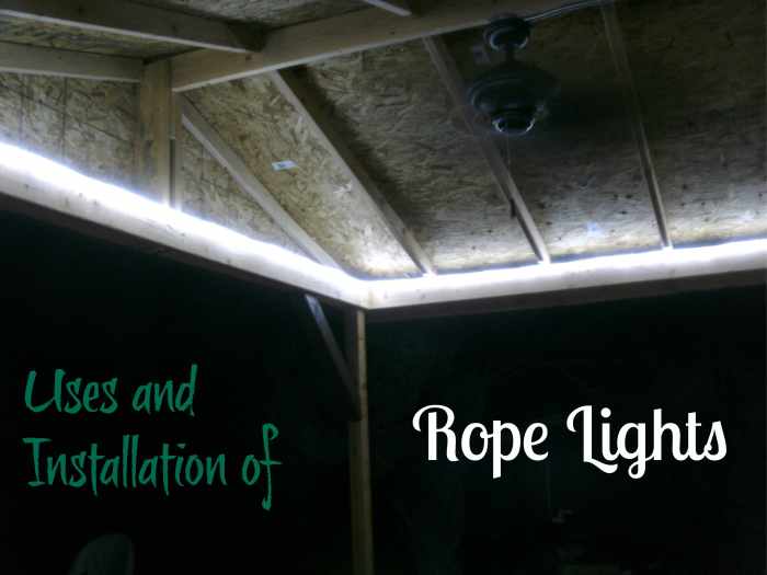 Rope Light Installation and Uses Dengarden
