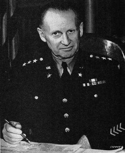 WW2: Lt. General Lesley J. McNair, the highest-ranking American officer to be killed (by friendly fire) during World War Two.