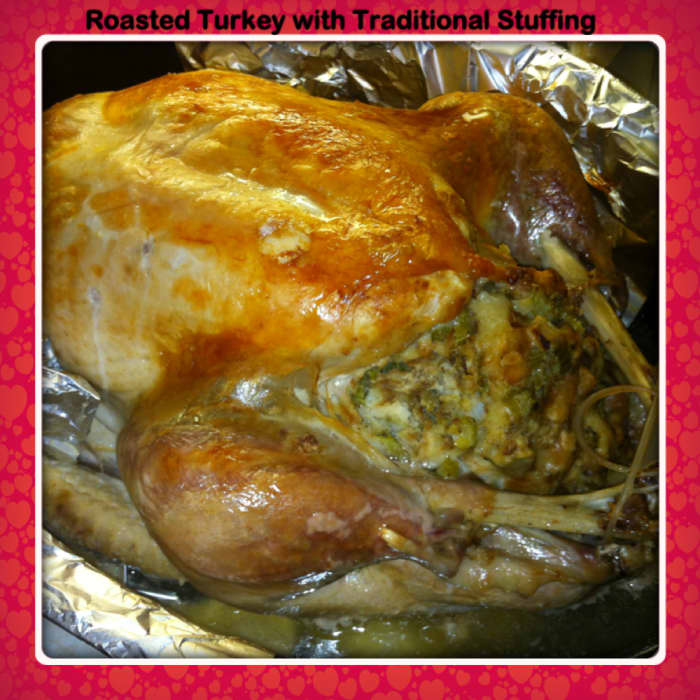 Roasted Stuffed Turkey With Cooking Time Chart - Delishably