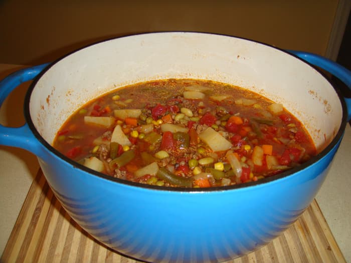 Vegetable Beef Soup for Cold Nights - Delishably