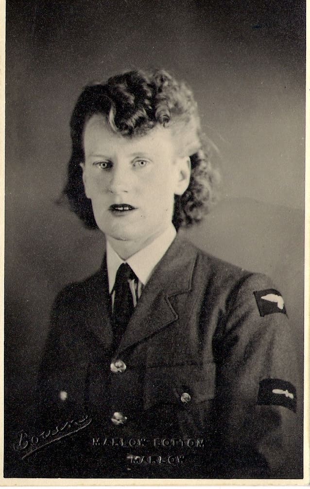 Sergeant Georgina Stone Stationed North Weald Epping Forest 1939-45 property and copyright of Melanie L. Nell Rose