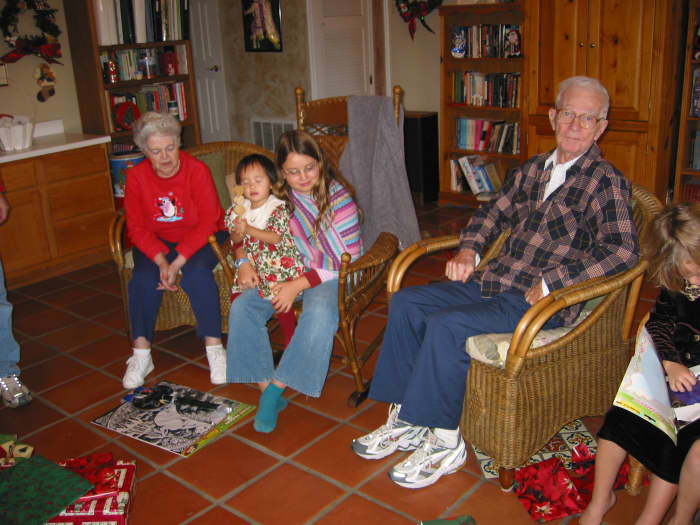 Like many families, we were taking care of parents and children at the same time.