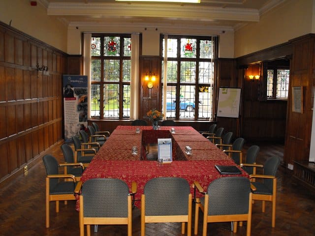 Most teaching job interviews take place in a board room with several interviewers.