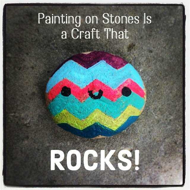 Painting on Stones Is a Craft That Rocks!