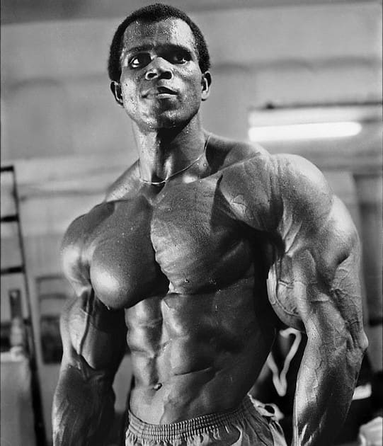 Serge Nubret used high density training.