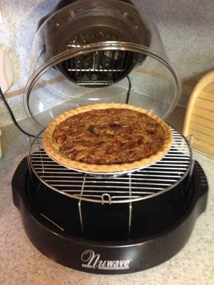 NuWave Oven Pro Easy Chocolate Pecan Pie Recipe Delishably