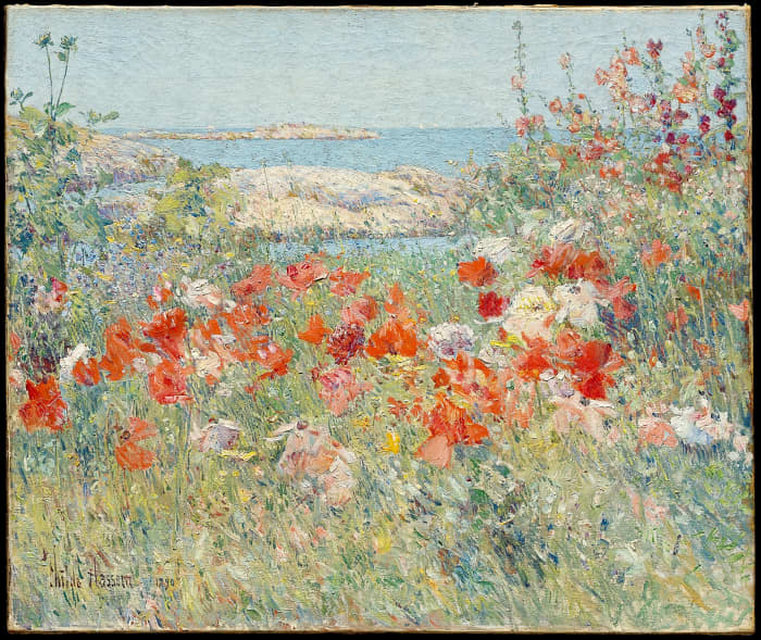 Celia Thaxter's Garden, Isles of Shoals, Maine