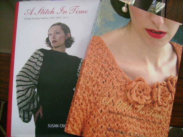 Review of "A Stitch in Time" Knitting Books, Volumes 1 & 2