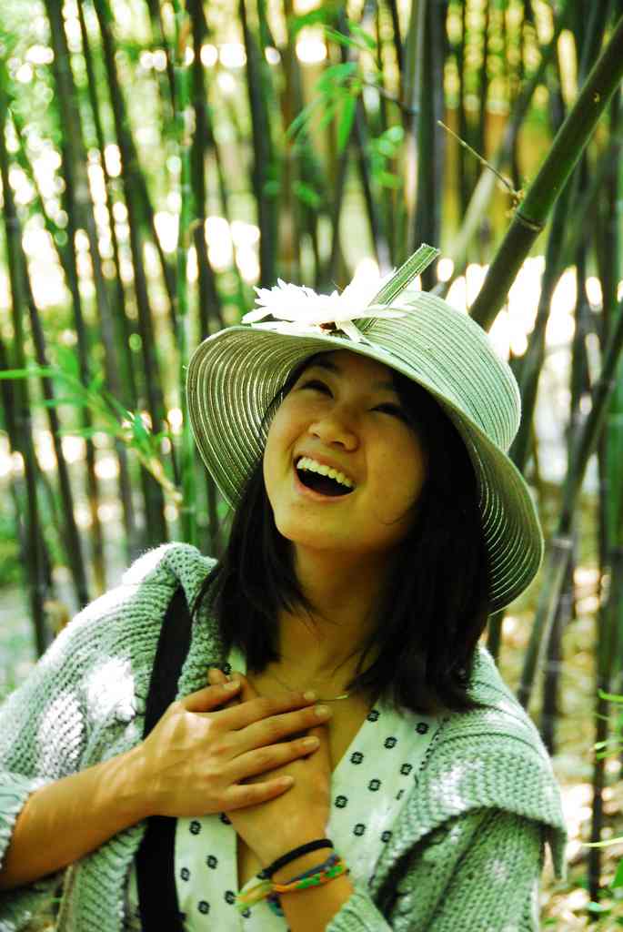 Girl with Genuine Smile