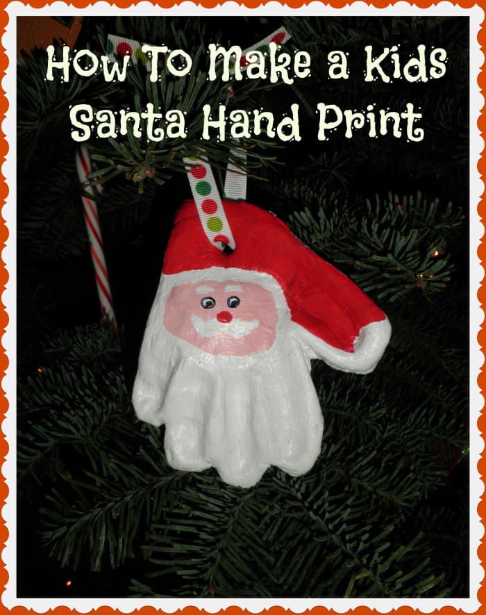 This guide will provide step-by-step instructions on how to make this adorable Santa crafted from a child's hand print. It is a treasured keepsake that will last for many years and is very easy to make.
