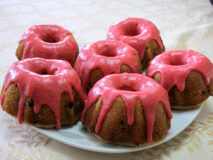 Mini Blackberry Lemon Bundt Cake Recipe Delishably