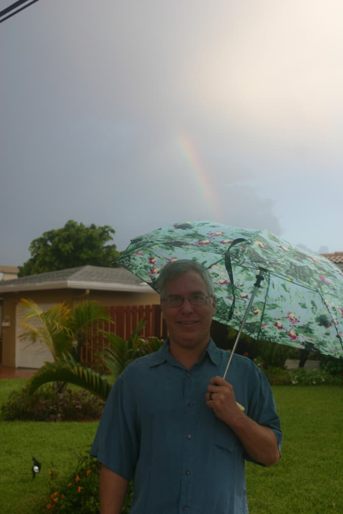 An apology, like a rainbow, is a promise of hope. Learn to apologize and forgive, and sunshine follows rain.