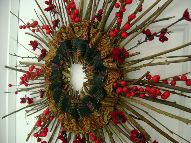 Learn how to craft a beautiful DIY fall/winter wreath to display in your home throughout the last few months of the year.