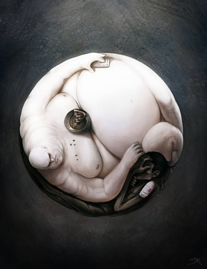 Spleen qi deficiency is often associated with excess body weight and a tendency towards unhealthy eating habits.