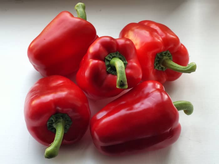 Red bell peppers are a great ingredient for tomato sauce substitutes.