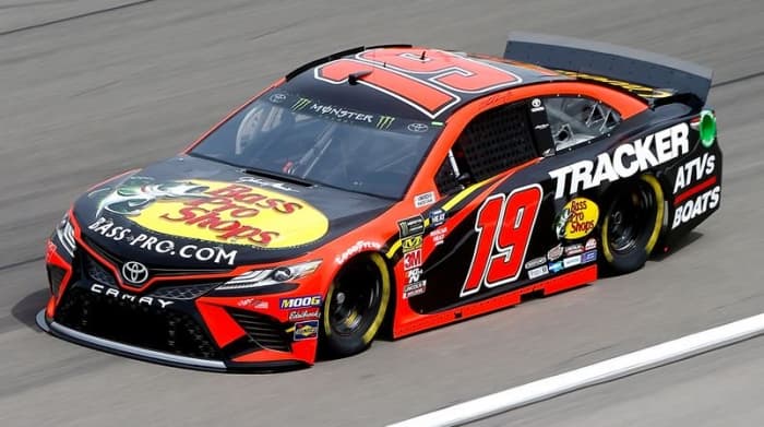 Martin Truex Jr and the number 19 car. How about "You Can't Handle the Truex" for a team name?