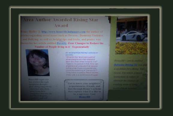 This is a marketing flyer I made in Microsoft Word using an advertising template.