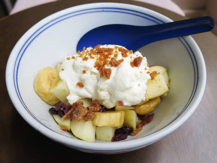 Yogurt often contains active probiotic bacteria. In the near future, we may be able to eat probiotics in foods or supplements that help to prevent obesity.