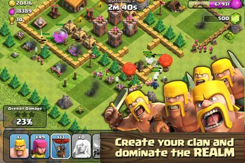 games like clash of clans