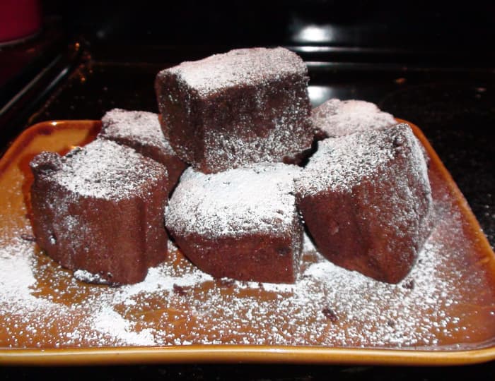Drop the toxic box. Make these big, thick brownies. One batch is twice the size of a store-bought box batch.