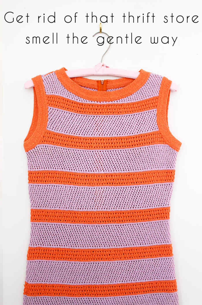 7 Gentle Ways to Get Rid of That "Thrift Shop" Smell From Vintage