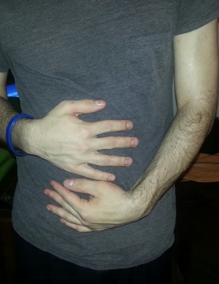 An aching belly is one symptom of a bowel obstruction. Read on for other signs of this condition and how it can be treated.