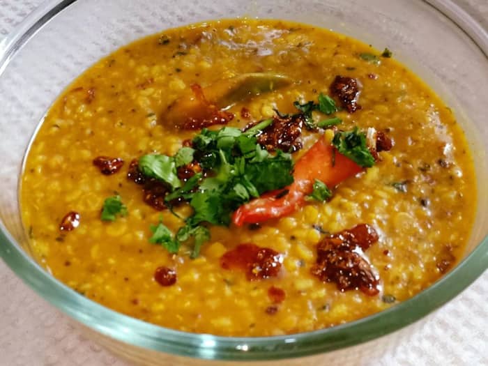 Authentic Punjabi Maa Chole ki Dal (Mixed Lentil Curry Recipe) - Delishably