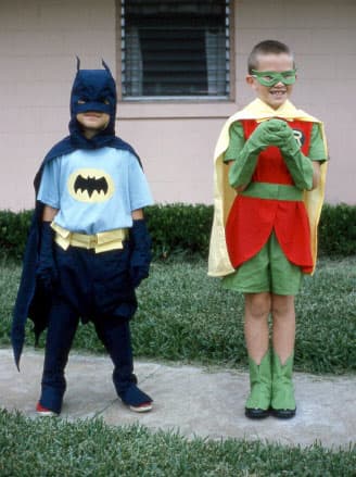 My mother and I looked like this BEFORE her "incident." Look how Robin is already giggling. Not a good sign.