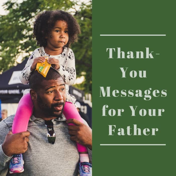 Do you want to thank your father for being an awesome dad? Read on to find inspiring poems and messages to write in a thank-you card for any occasion.