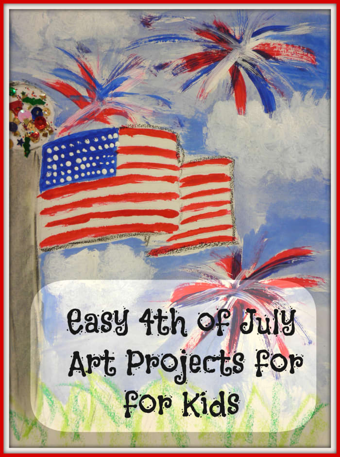 3 Art Projects and Lessons for Fourth of July Crafts