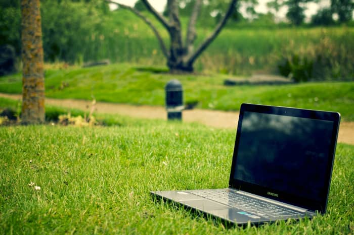 Keep your mind engaged by moving your work station outside every once in a while. It will improve your mood and boost your creativity while you search for more writing jobs.
