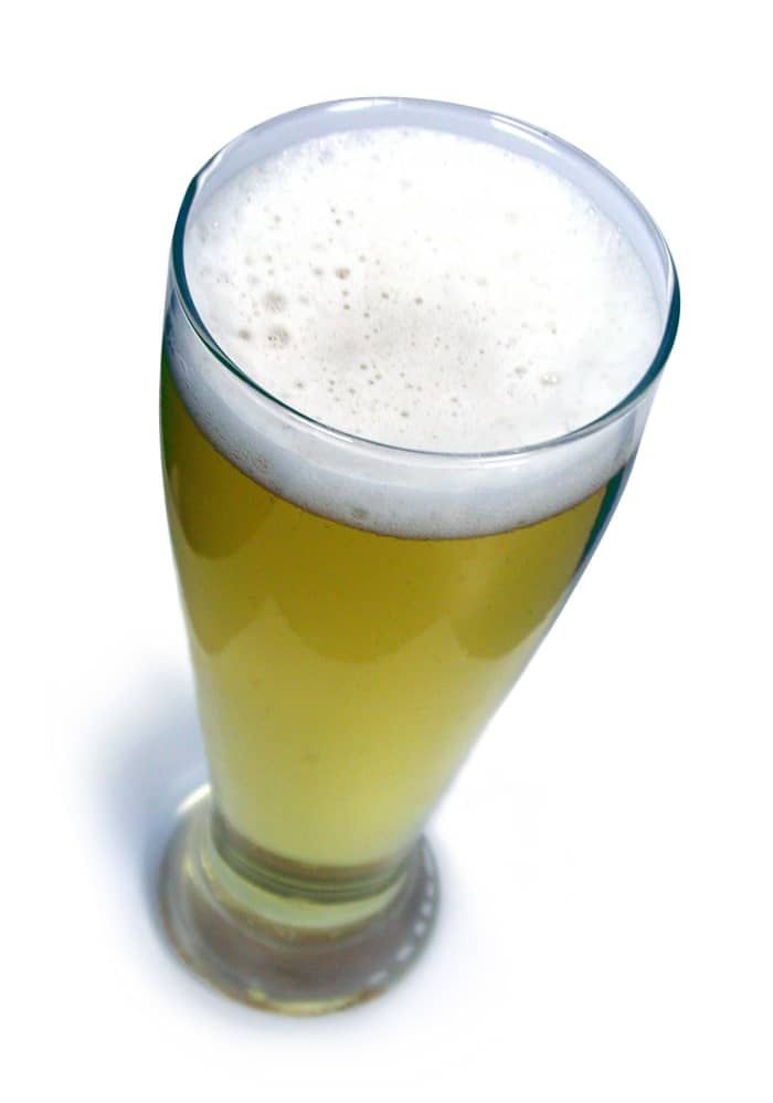 This coloring is more or less particular to lagers, even though some lagers can look rather different.