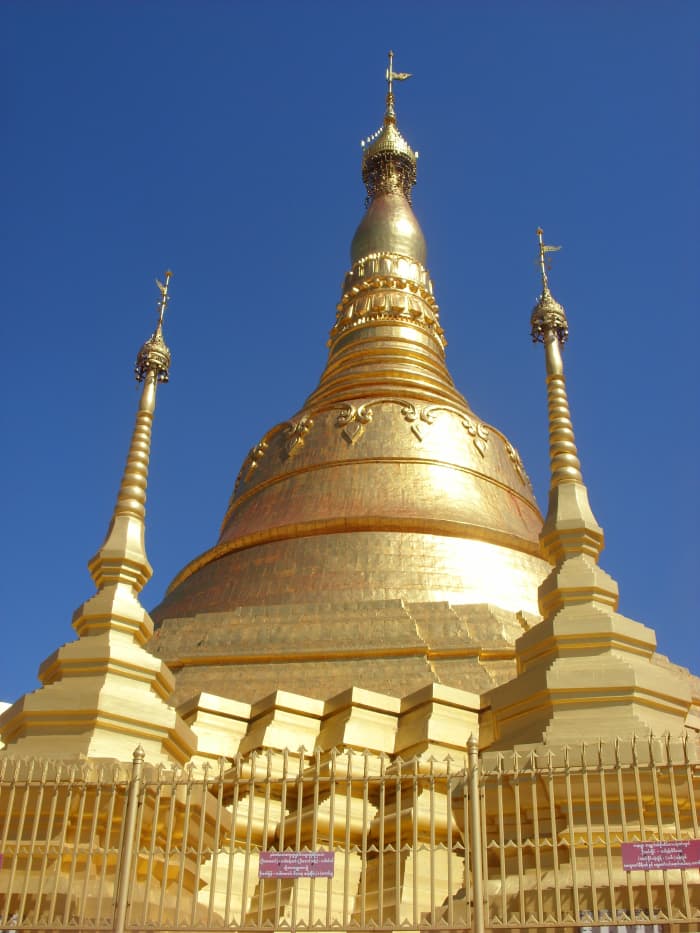 Burmese Pagoda – can be used to symbolise Buddhism, religion, spirituality, travel, the Far East, etc.