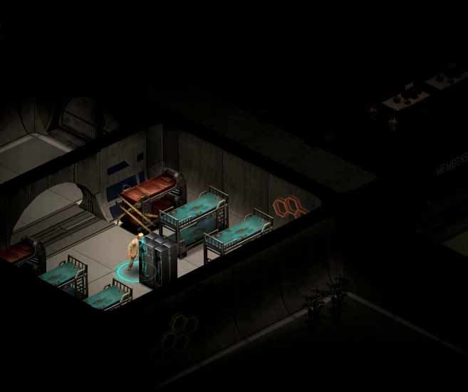 The hero can use the activated key card to get the name tag needed to get into the inner sanctum peacefully from this cupboard