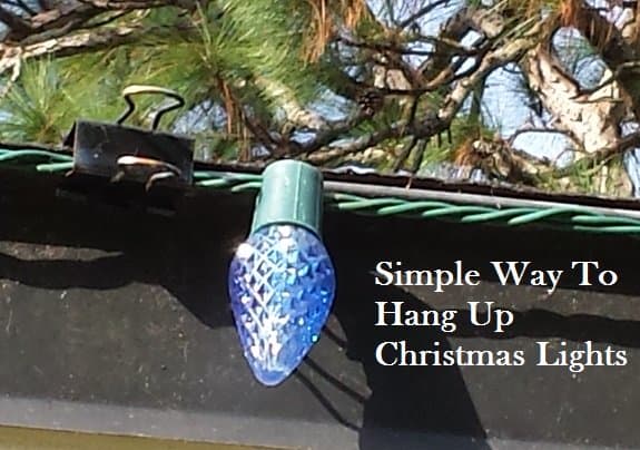The Simple Way to Hang Up Christmas Holiday Lights Outside - Holidappy