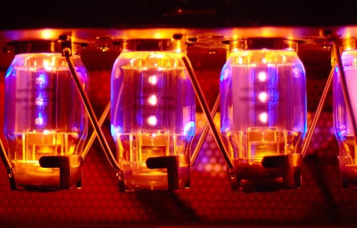 The beautiful glow of tubes.