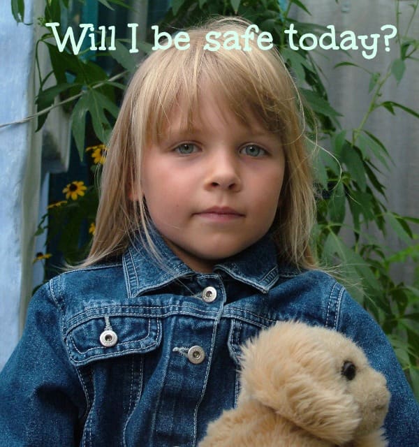Children sadly wonder about how safe they will be on any given day when they are at school.