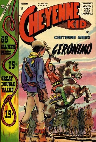 This was from a 1958 issue of the Cheyenne Kid, a product of Charlton Comics, now a product of DC Comics.