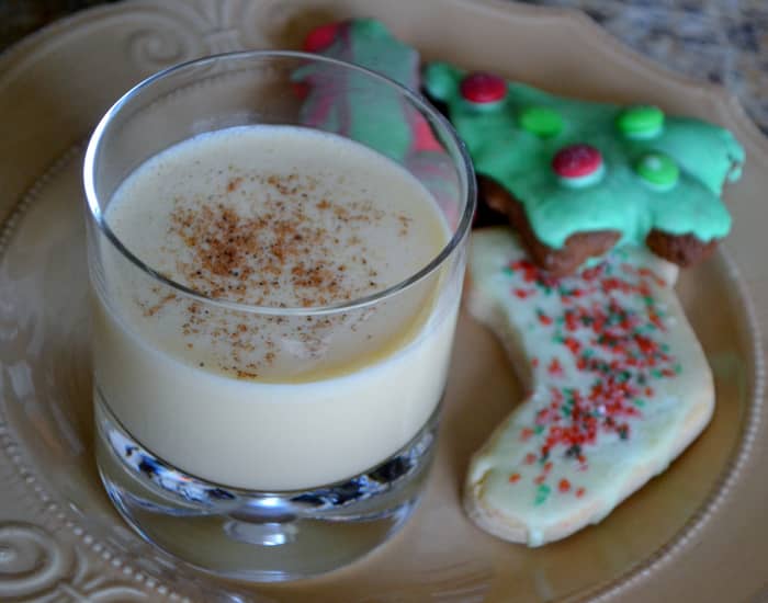 Santa will certainly appreciate it if you leave him eggnog rather than milk with his cookies.