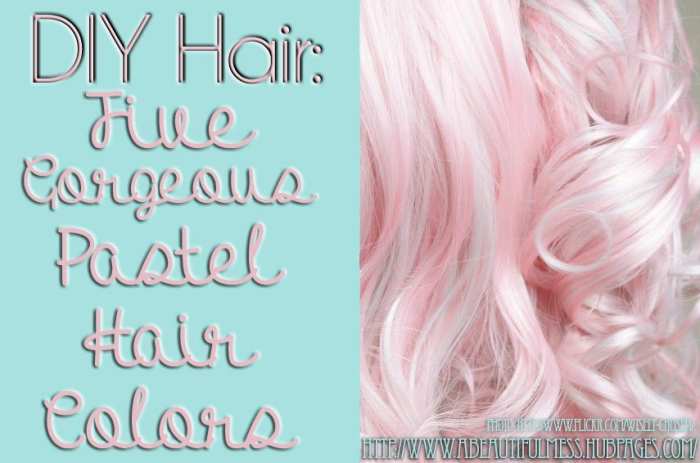 Give yourself gorgeous pastel hair!