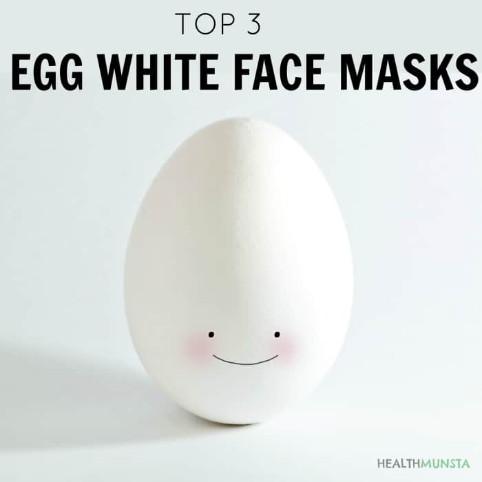 Check out 3 easy DIY home made face masks using egg whites for different benefits.