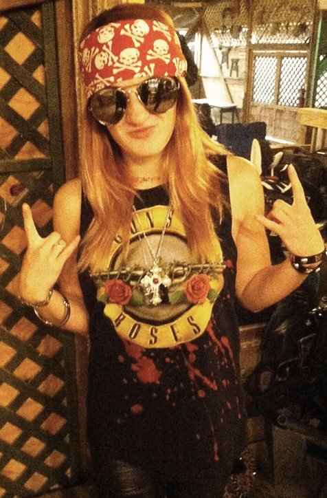 My best Axl Rose impression