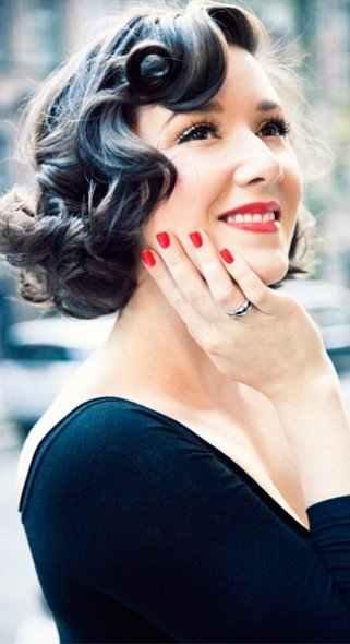 For defined curls like Jamie Beck's...