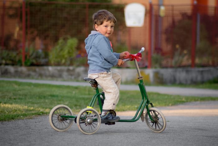 kids big wheel trike