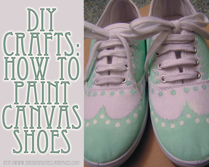 Diy Crafts: Painted Canvas Shoes - Hubpages