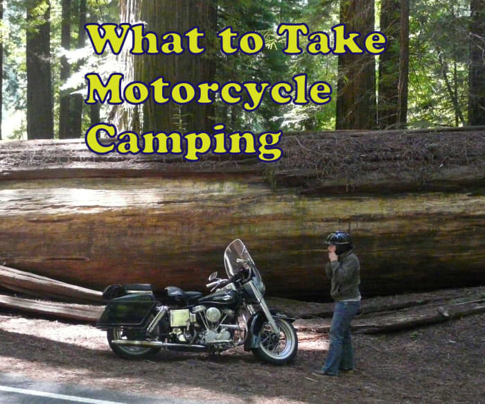 motorcycle camping tips