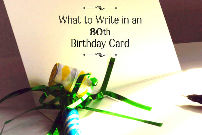 What To Write In Someone s 80th Birthday Card Holidappy
