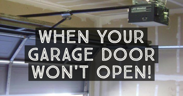 New Garage Door Wont Open With Emergency Release with Simple Decor