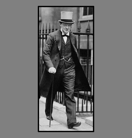 World War One: Winston Spencer Churchill in 1911, a few months after he wrote "Military Aspects of the Continental Problem" and had become First Lord of the Admiralty.