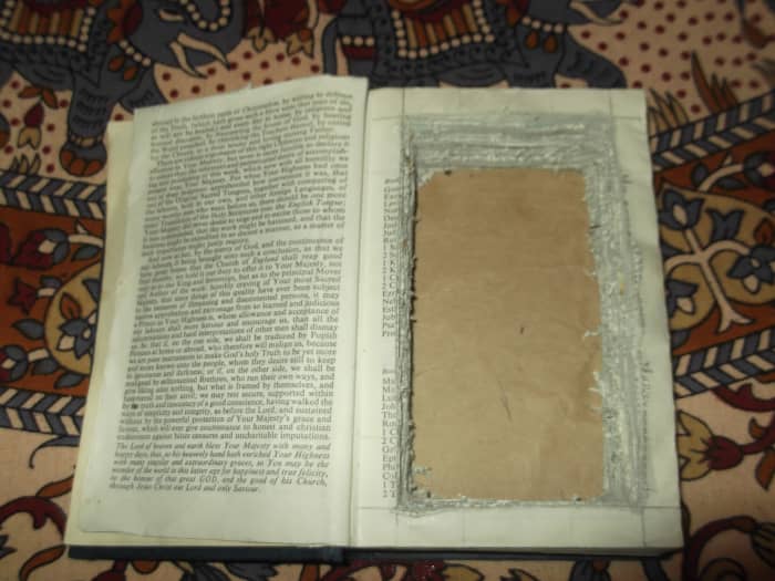 Yes, the hollow book in your teenager's room might be used to hide drugs. But it could just as easily conceal money and other valuables. It is a teenager's personal safety deposit box. :)